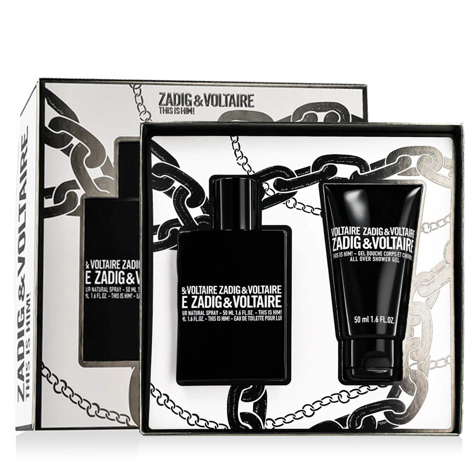 Zadig & Voltaire This is Him EDT 50 ml + SG na tělo i vlasy 50 ml M