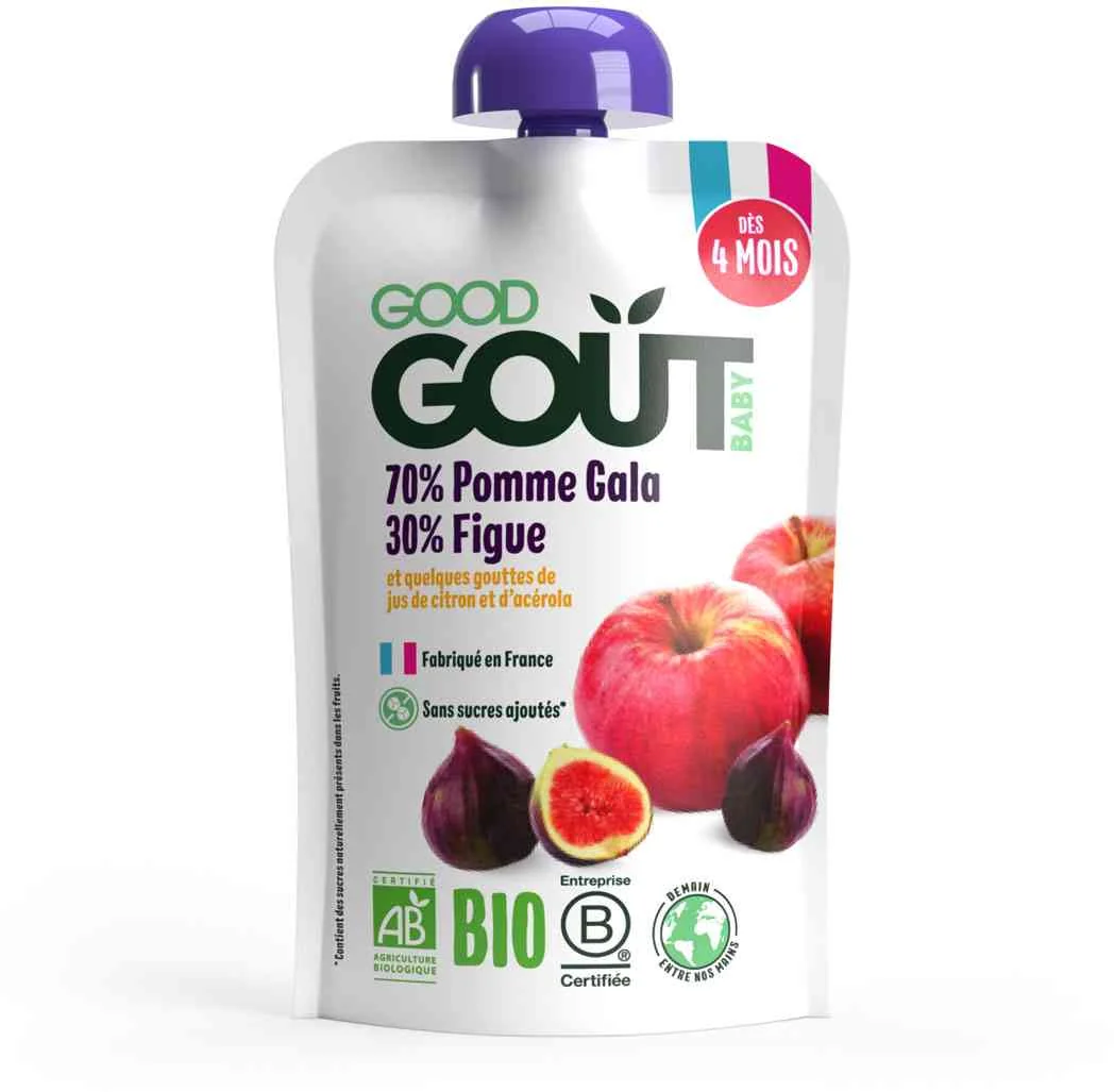 Good Gout BIO Jablko s figami 1×120 g, kapsa jablko s figami