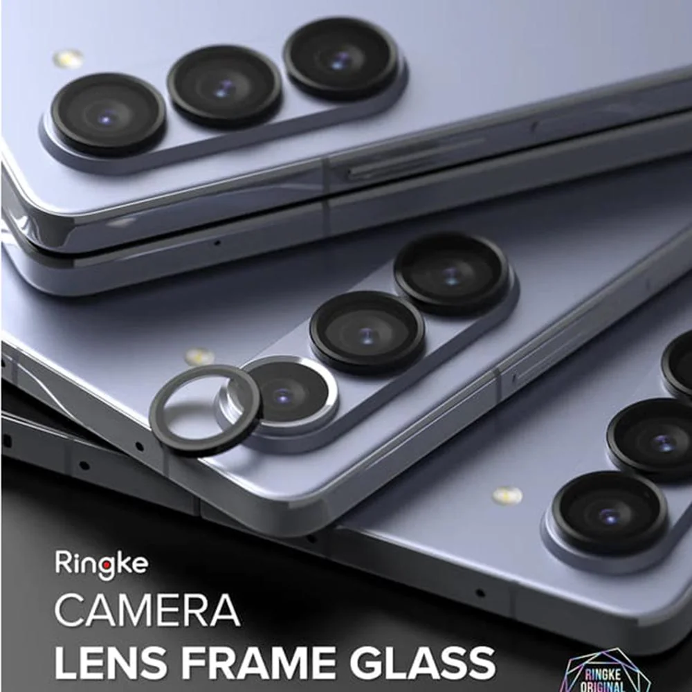 Ochranné sklo objektívu fotoaparátu pre Samsung Galaxy Z Fold5 Čierna, 1 kus