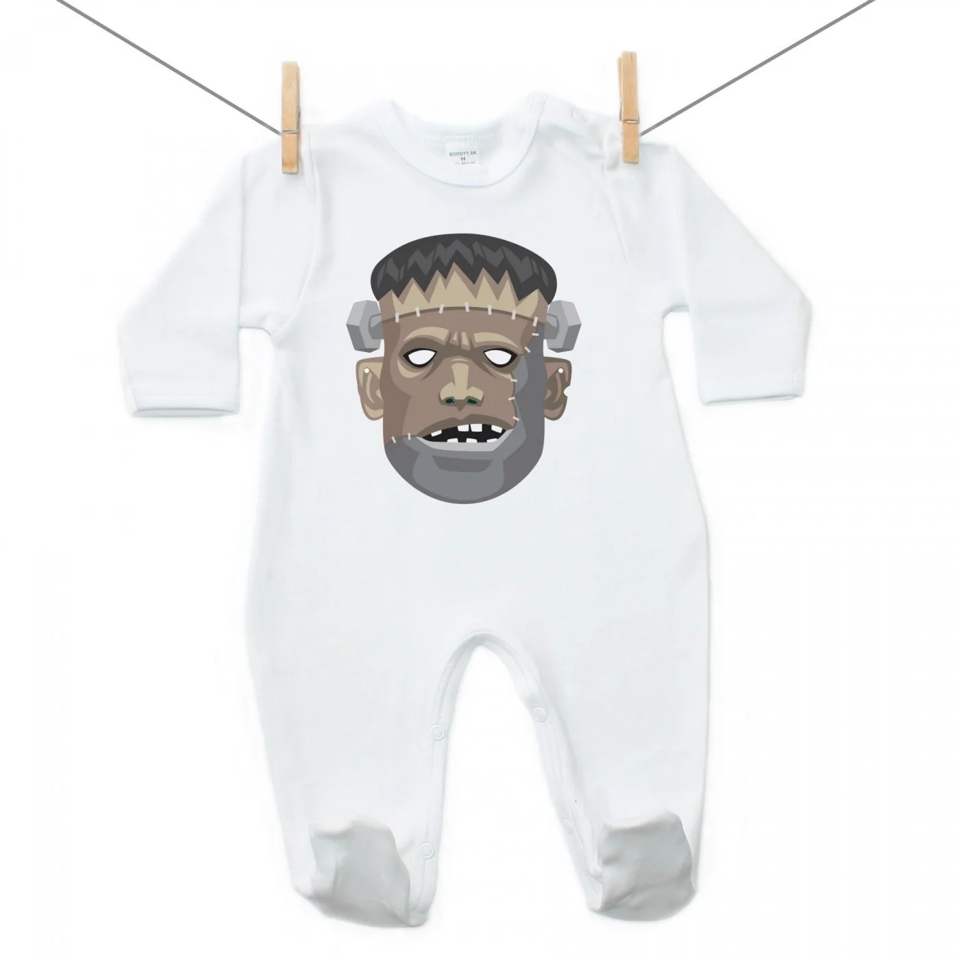 Boodyy Overal Halloween maska Frankenstein Veľkosť: 98