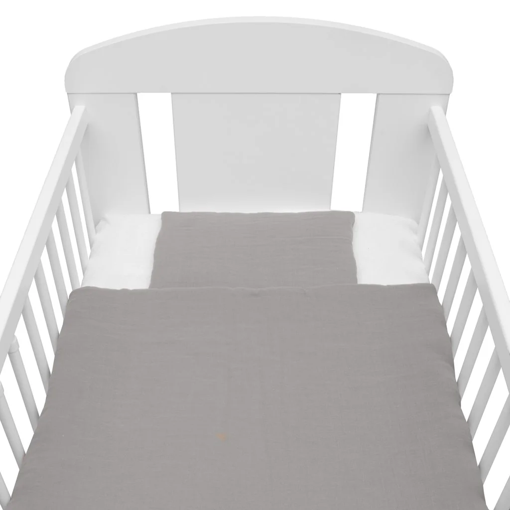 Mušelínový set s výplňou New Baby 80x70 cm sivý , 20C55571 