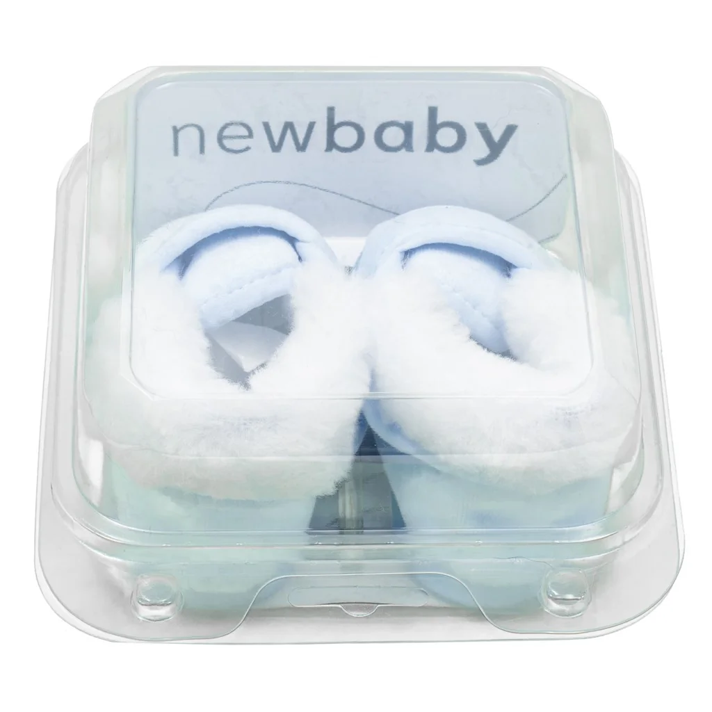 Dojčenské zimné capačky New Baby modré 0-3 m 0-3 m, 20C49982