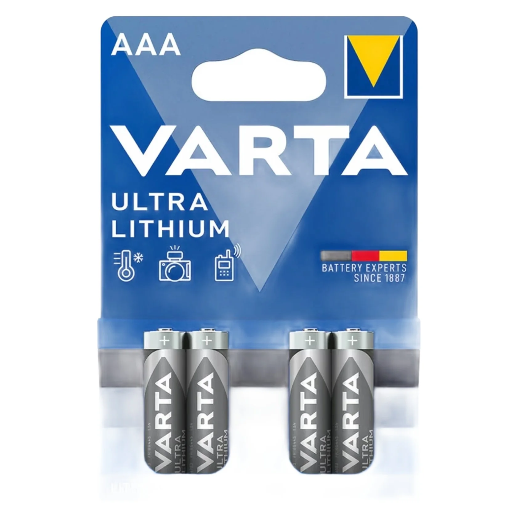 VARTA PROFESSIONALl lítiové batérie 4ks AAA