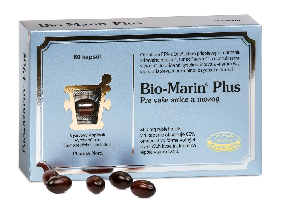 PHARMA NORD BIO-MARIN PLUS 1×60 cps, výživový doplnok