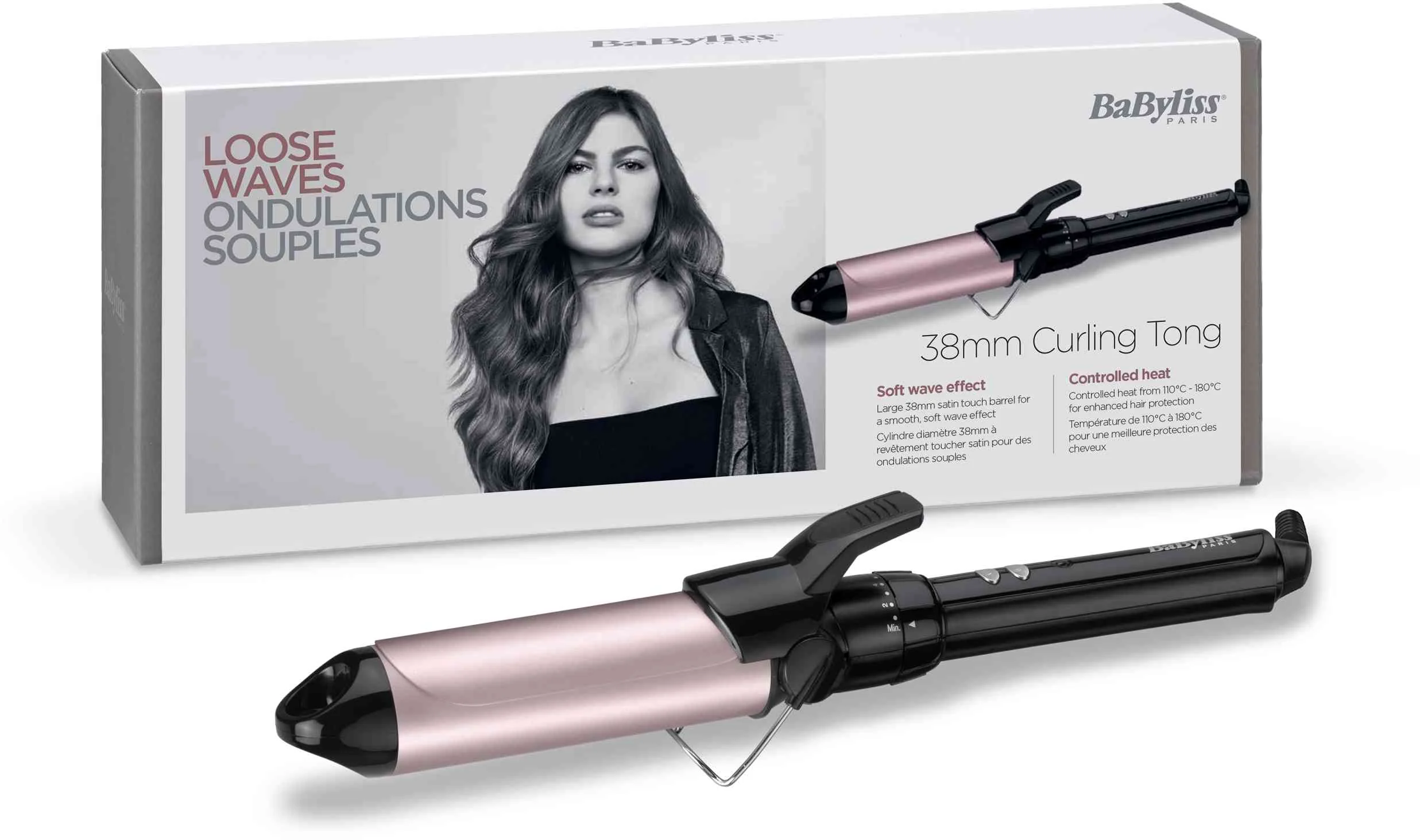 BaByliss C338E Kulma na vlasy kliešťová 1×1 ks, Kulma