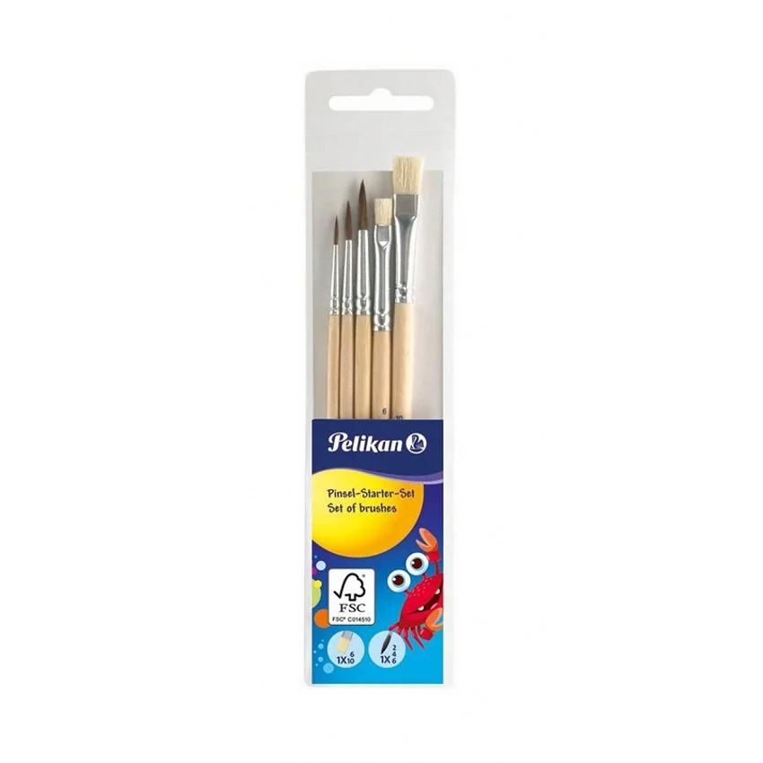 Sada štetcov PELIKAN 5ks-Herlitz