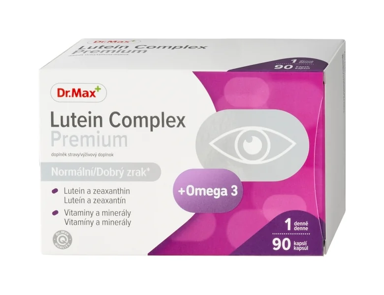 Dr. Max Lutein Complex Premium 1×90 cps, výživový doplnok