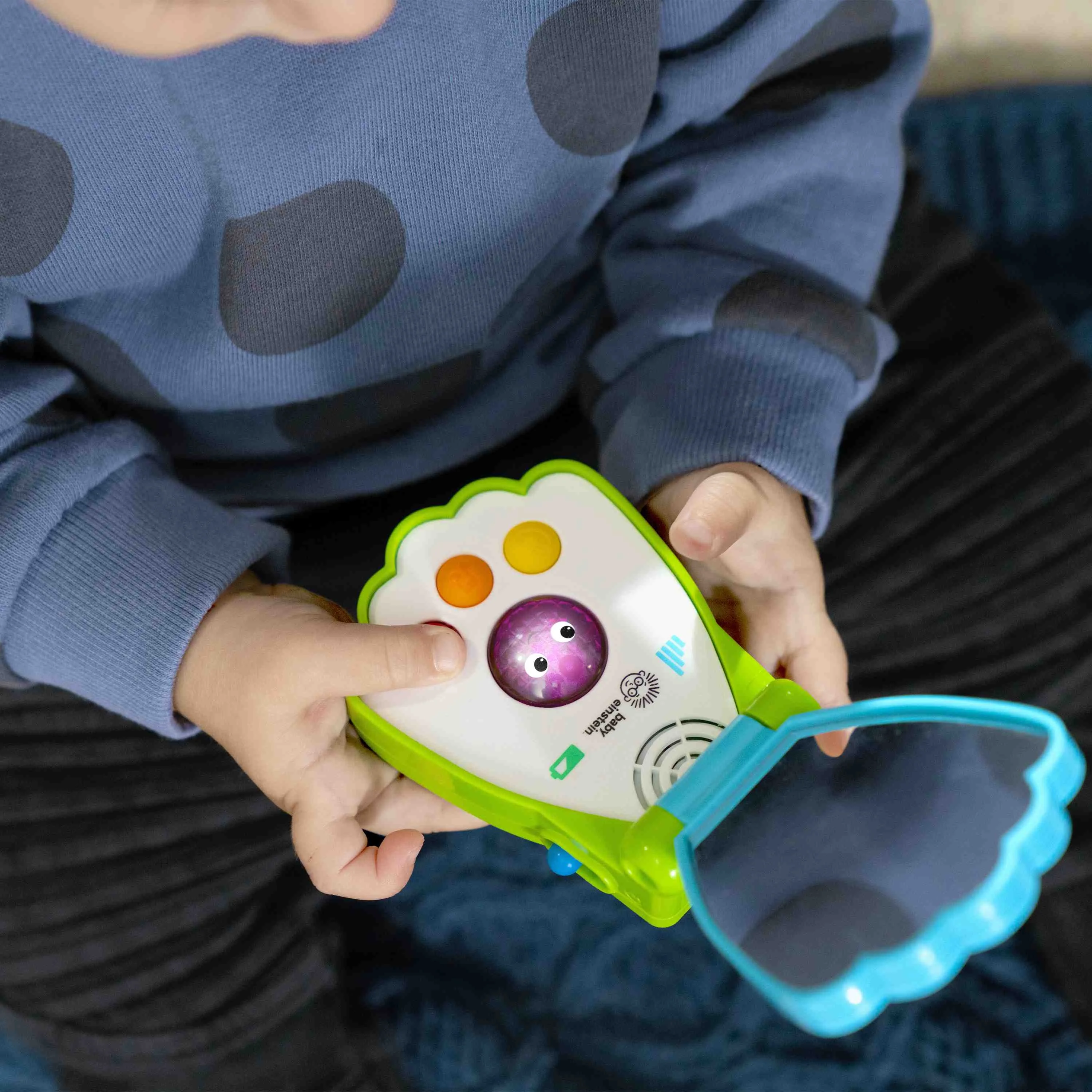 BABY EINSTEIN Hračka hudobná telefón Shell Phone™ 6m+ 1×1 ks, hračka pre deti