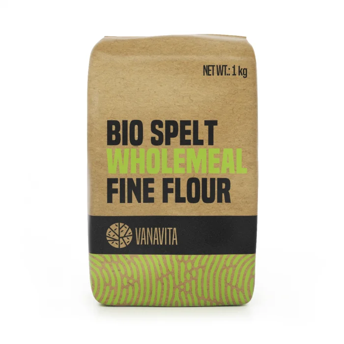 Gymbeam vanavita bio spald muka celozr hladka 1kg 1×1000 g, bio špaldová celozrná múka
