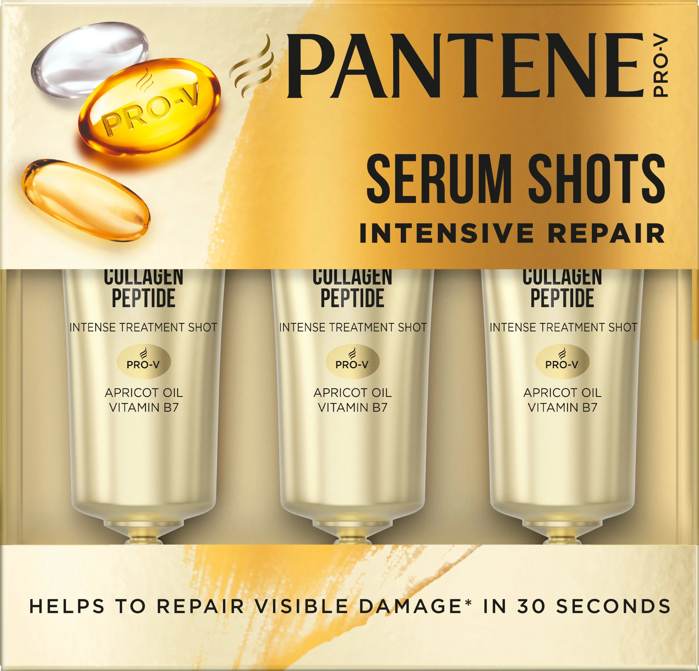 Pantene SOS shots 3 × 1MM maska 1×45 ml, maska na vlasy