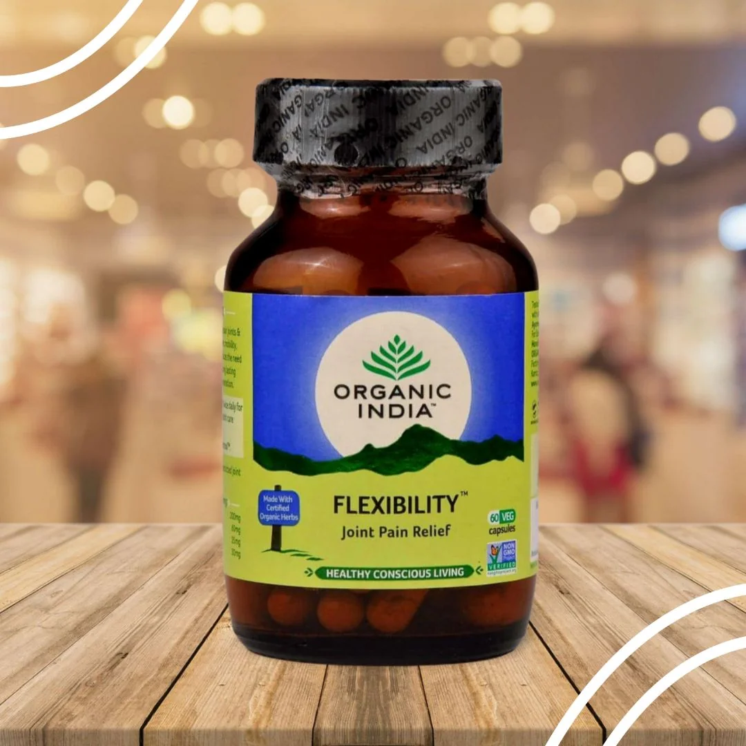 Organic India Flexibility  zdravé kĺby, artritída, reumatizmus, 60 ks