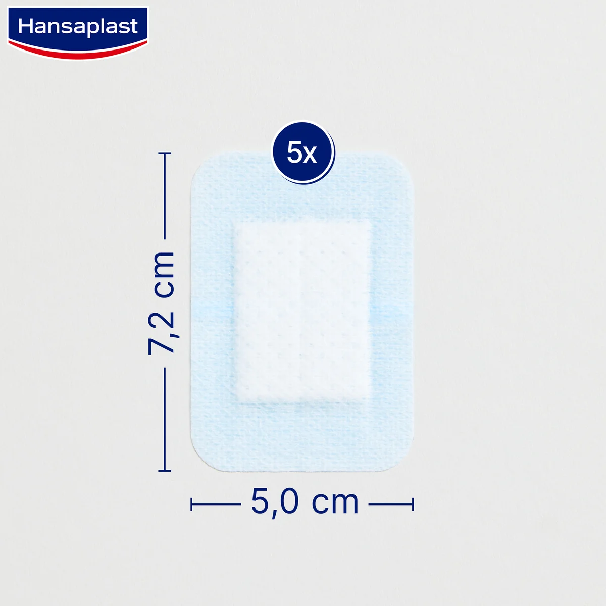 Hansaplast SILICONE SOFT XL ULTRA SENSITIVE 1×5 ks, náplasť