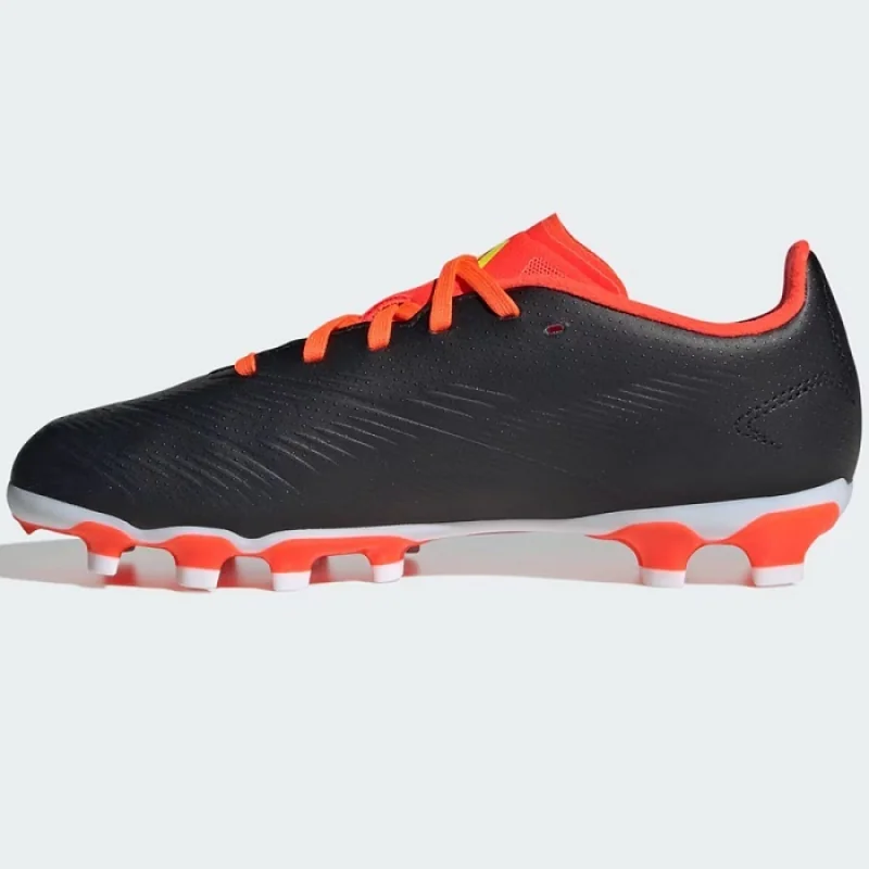 Adidas Predator League L JR MG Detské futbalové kopačky, biela, čierna, oranžová, veľ. 32 