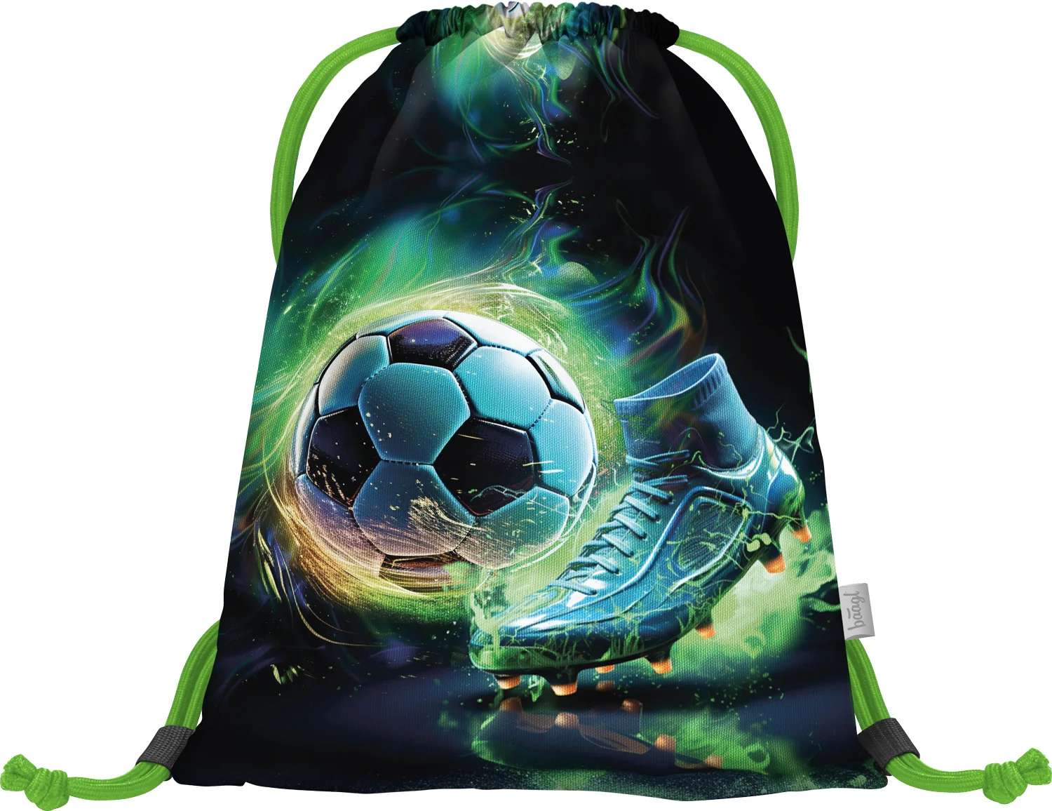 Vrecko na prezuvky Futbal FC modré, 40x30 cm