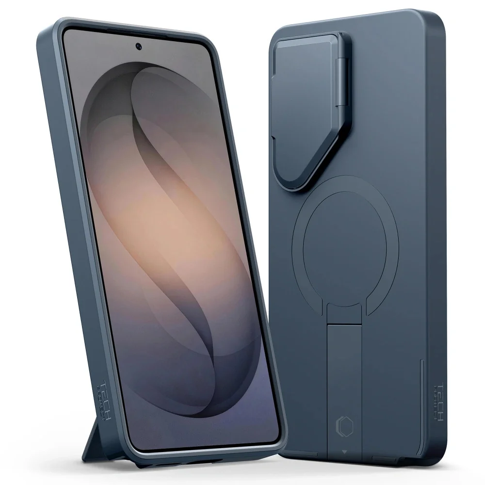 Tech-Protect Kevlar Aura MagSafe kryt na Samsung Galaxy S26 Ultra, tmavomodrý vomodrý