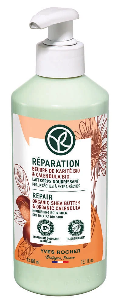Yves Rocher Vyživujúce telové mlieko 1×390 ml, telové mlieko