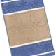 Kúpeľňová predložka-BANY 60x100 760/001 ornament modrobéžový