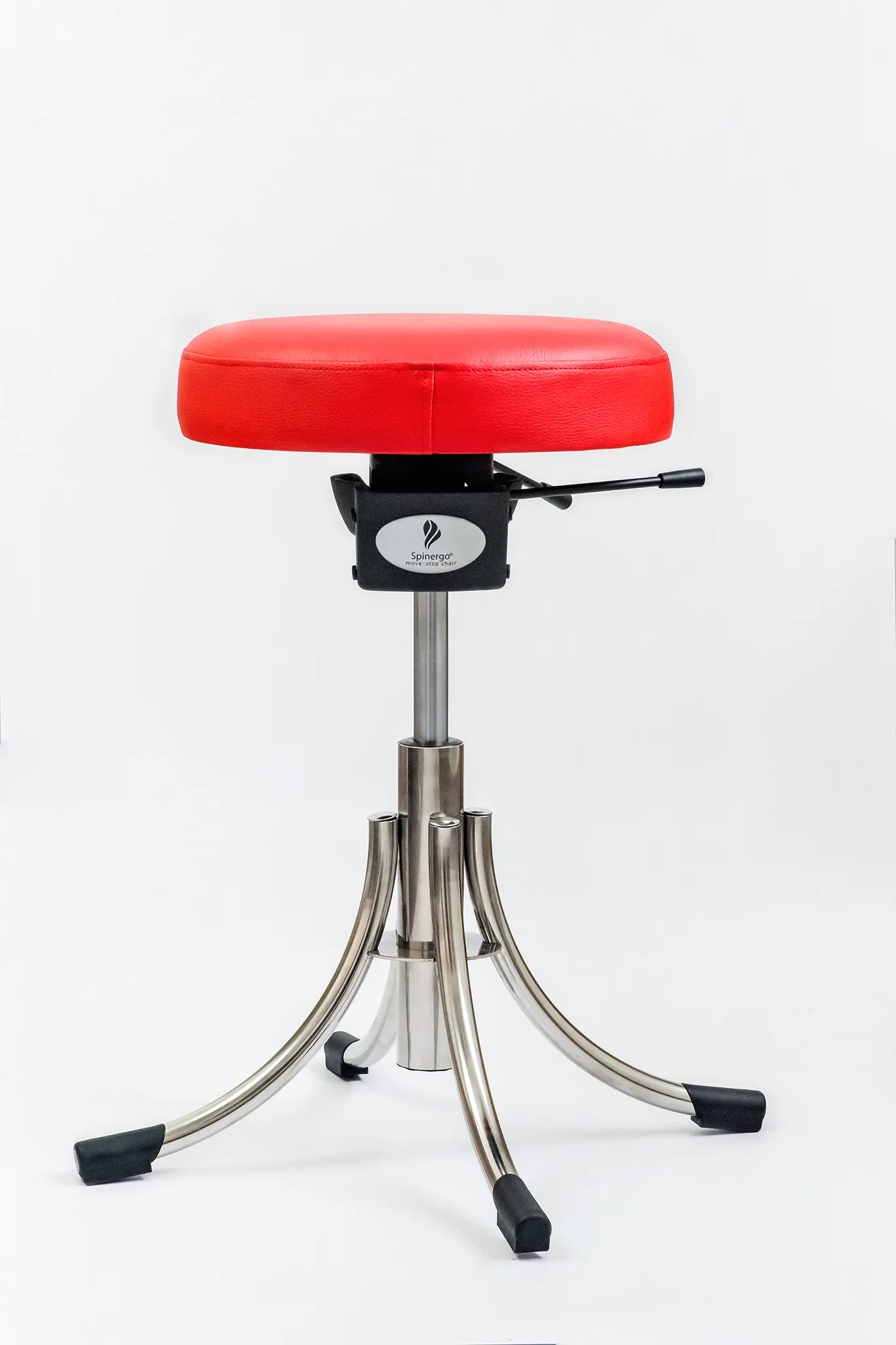 Spinergo Music červena 1×1 ks, stolička pre hudobný priemysel