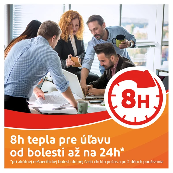VoltaTherm hrejivá náplasť na úľavu od bolesti 1x5 ks
