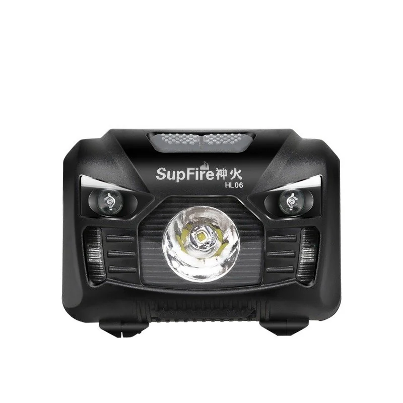 Superfire HL06 LED čelovka s bezkontaktným spínačom 240lm, čierna