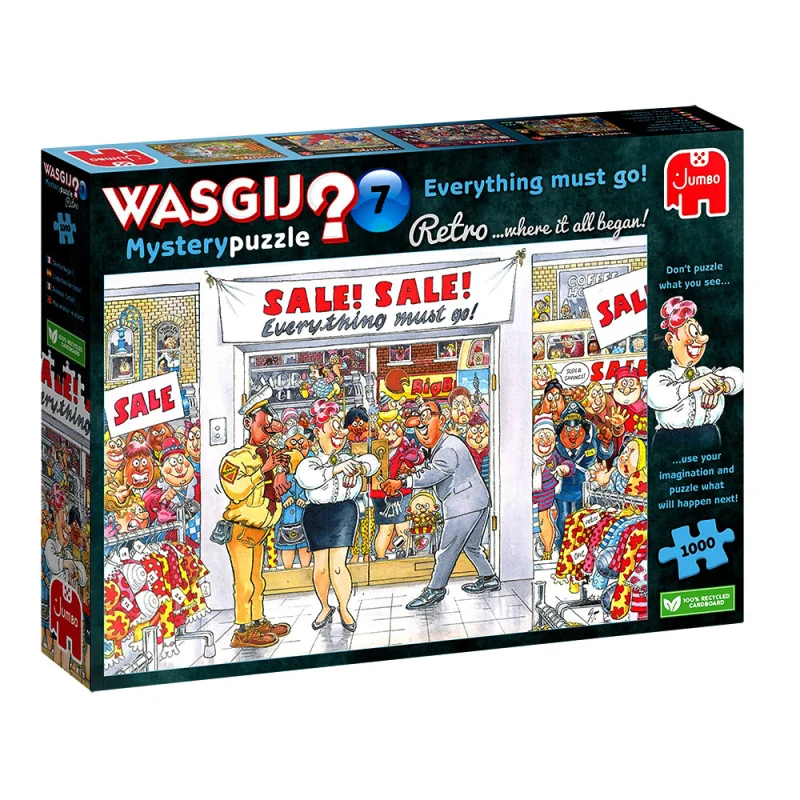 Jumbo Wasgij Original Everything Must Go! puzzle, 1000 dielikov