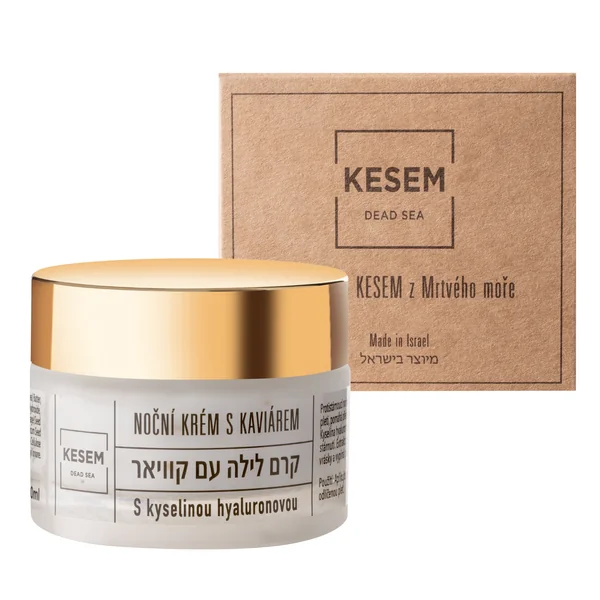 KESEM NOCNY KREM KAVIAR KYSELINA HYALURONOVA 50ML 1×50 ml, nočný krém