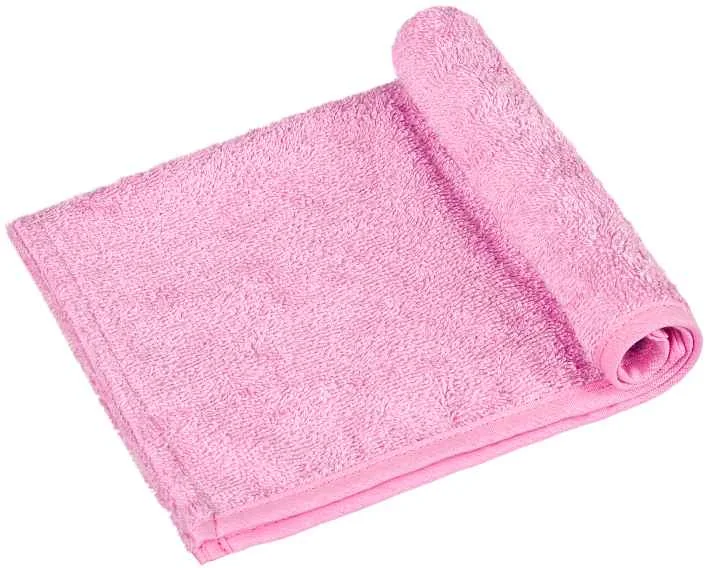 Froté uterák 30x30 43/10 ružový 1×1 ks, uterák
