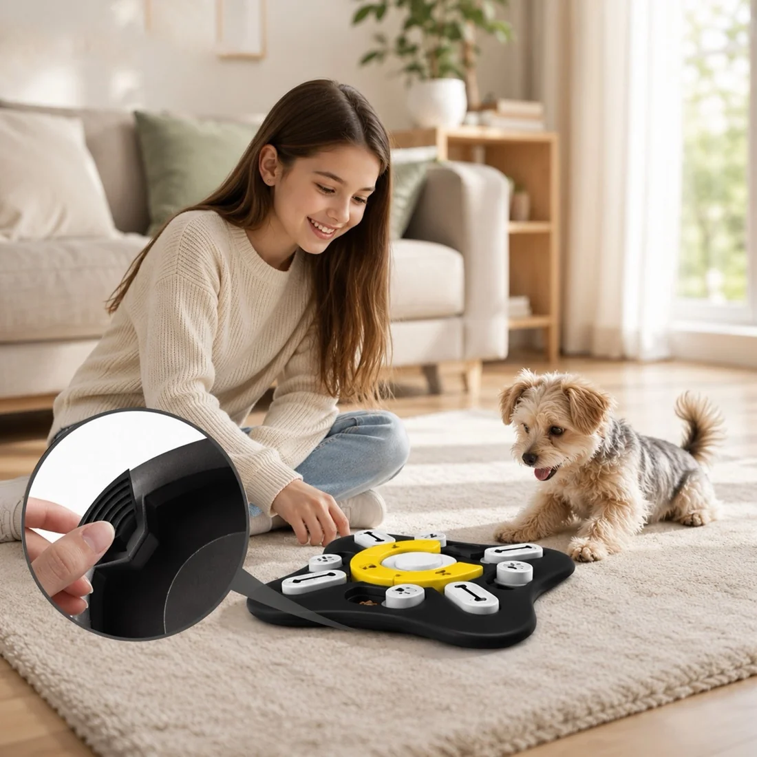 MG Smell Toy čuchacia hračka pre psov, čierna