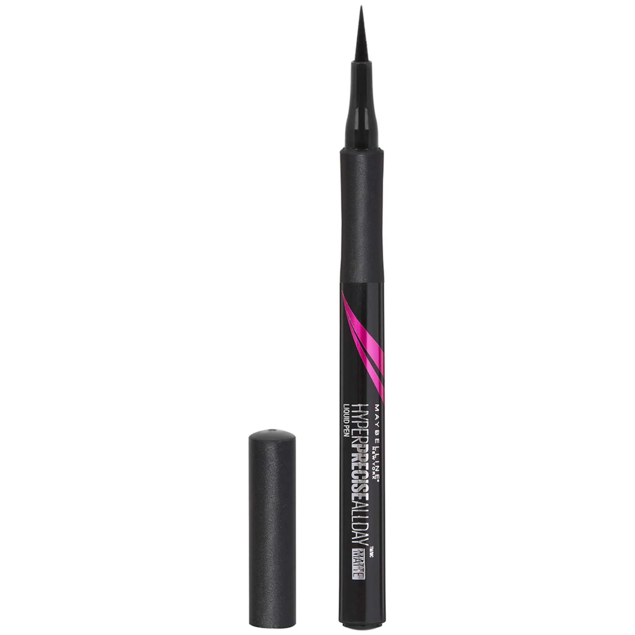 Maybelline Hyper Precise čierna farba 1×1 ml, čierna očná linka