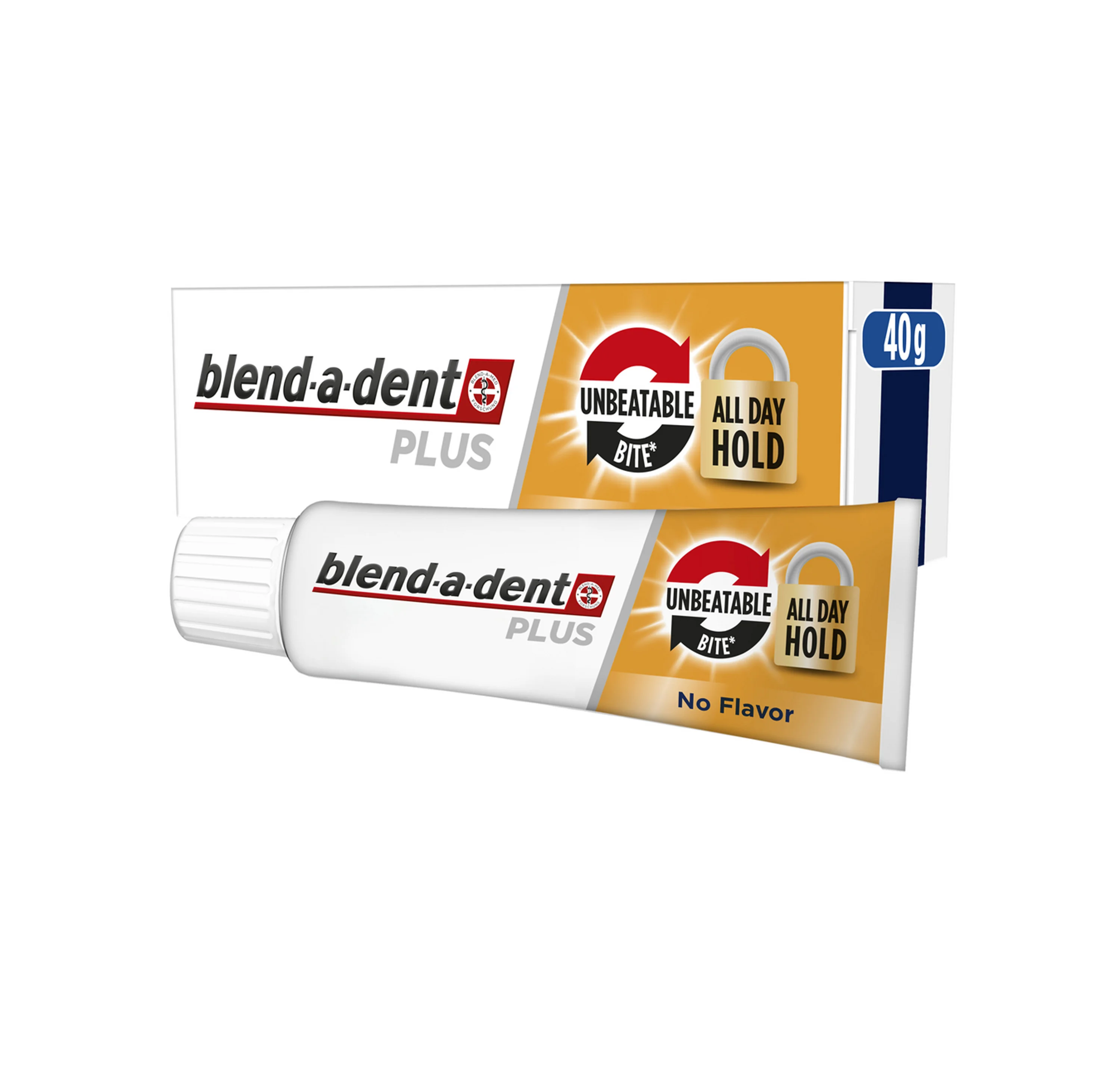 Blend-a-dent Plus Unbeatable Bite fixačný krém na zubné protézy 40 ml