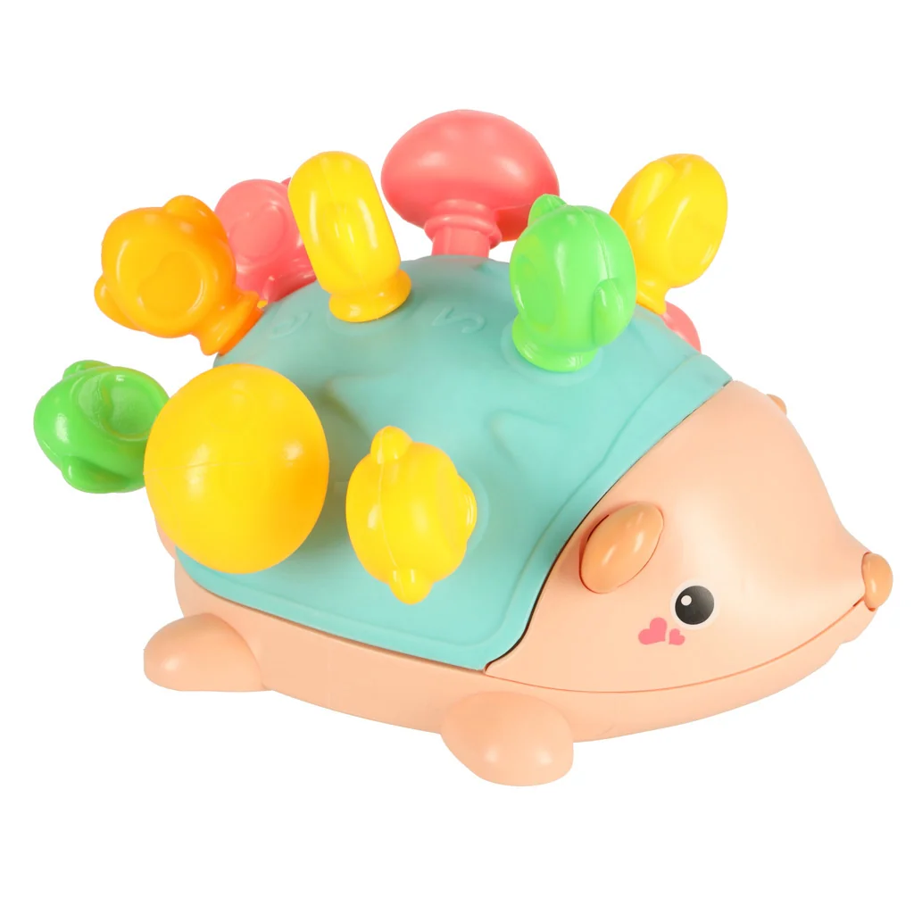 Senzorický ježko Montessori – modrý, 12 hrotov