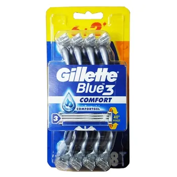 Gillette Blue3 Comfort  1×8 ks, jednorazové holiace strojčeky