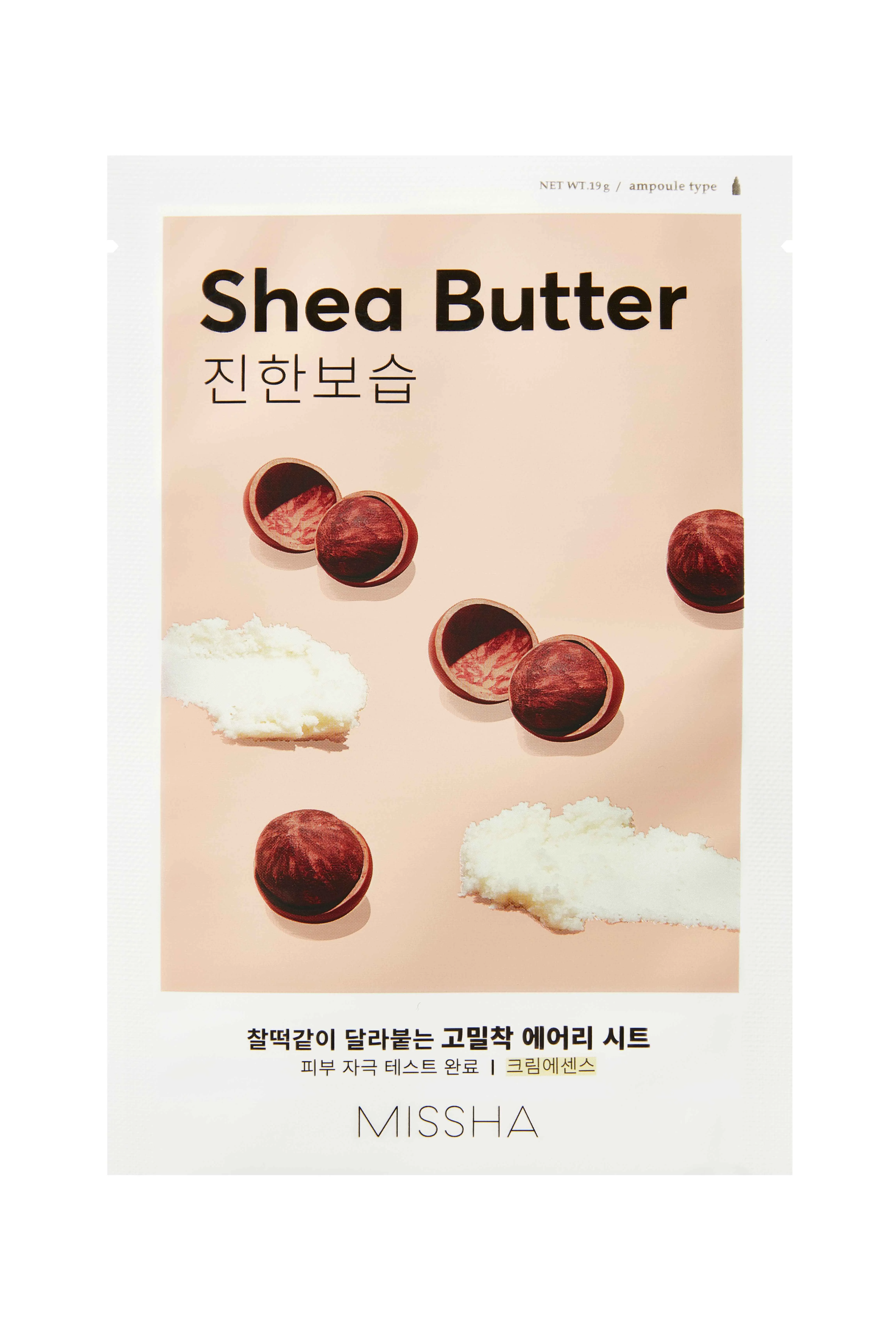 Missha Airy Fit Sheet Mask Shea Butter 19 g / 1 sheet