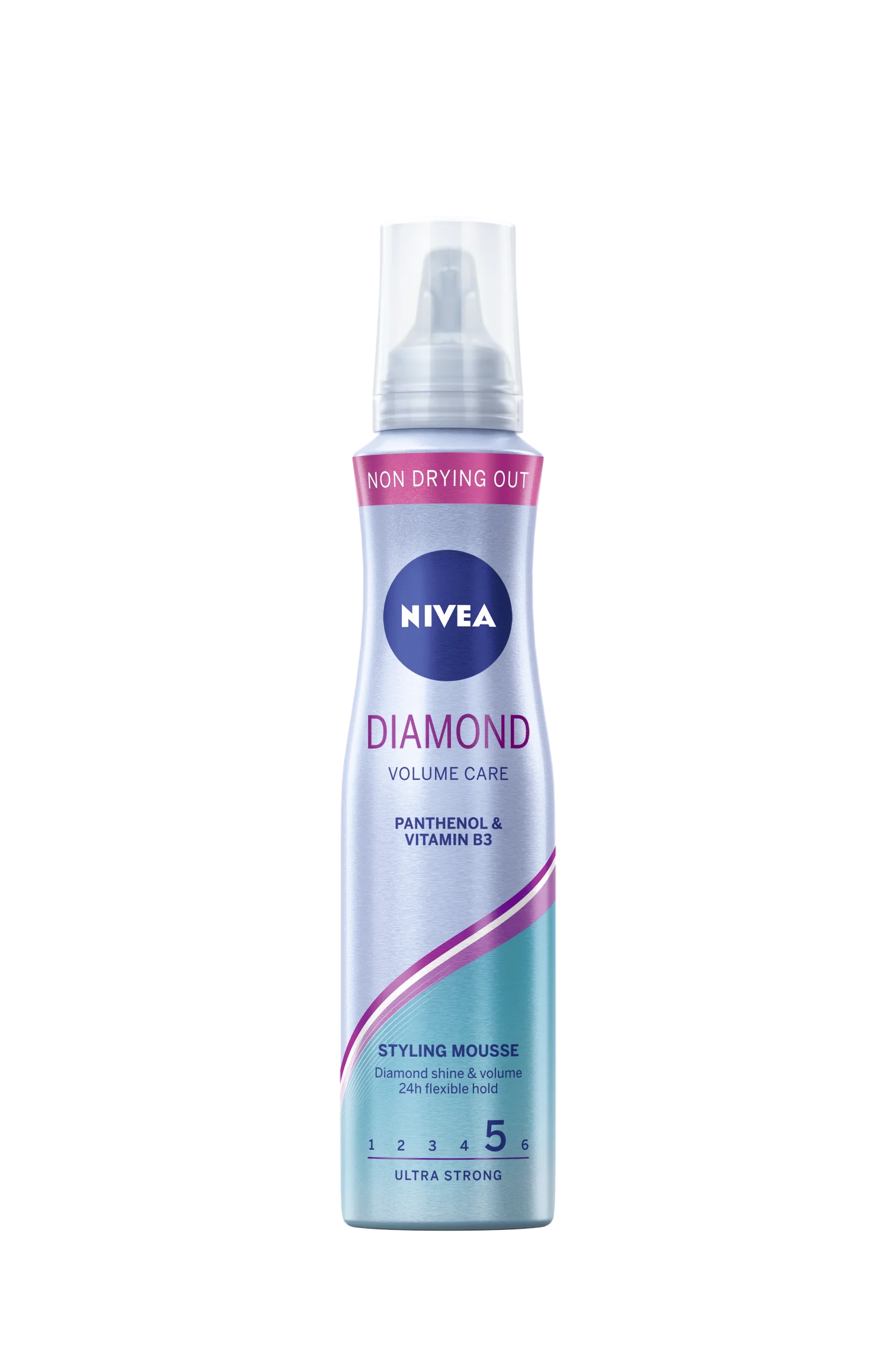Nivea Penové tužidlo Diamond Volume 150 ml