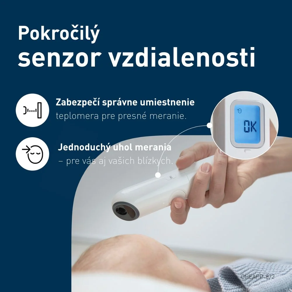 Teplomer čelový OMRON Gentle Temp 730 1 ks