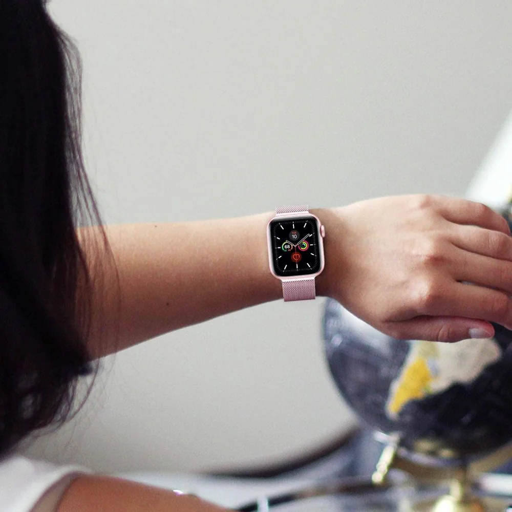 Tech-Protect Milanese remienok na Apple Watch 38/40/41mm black