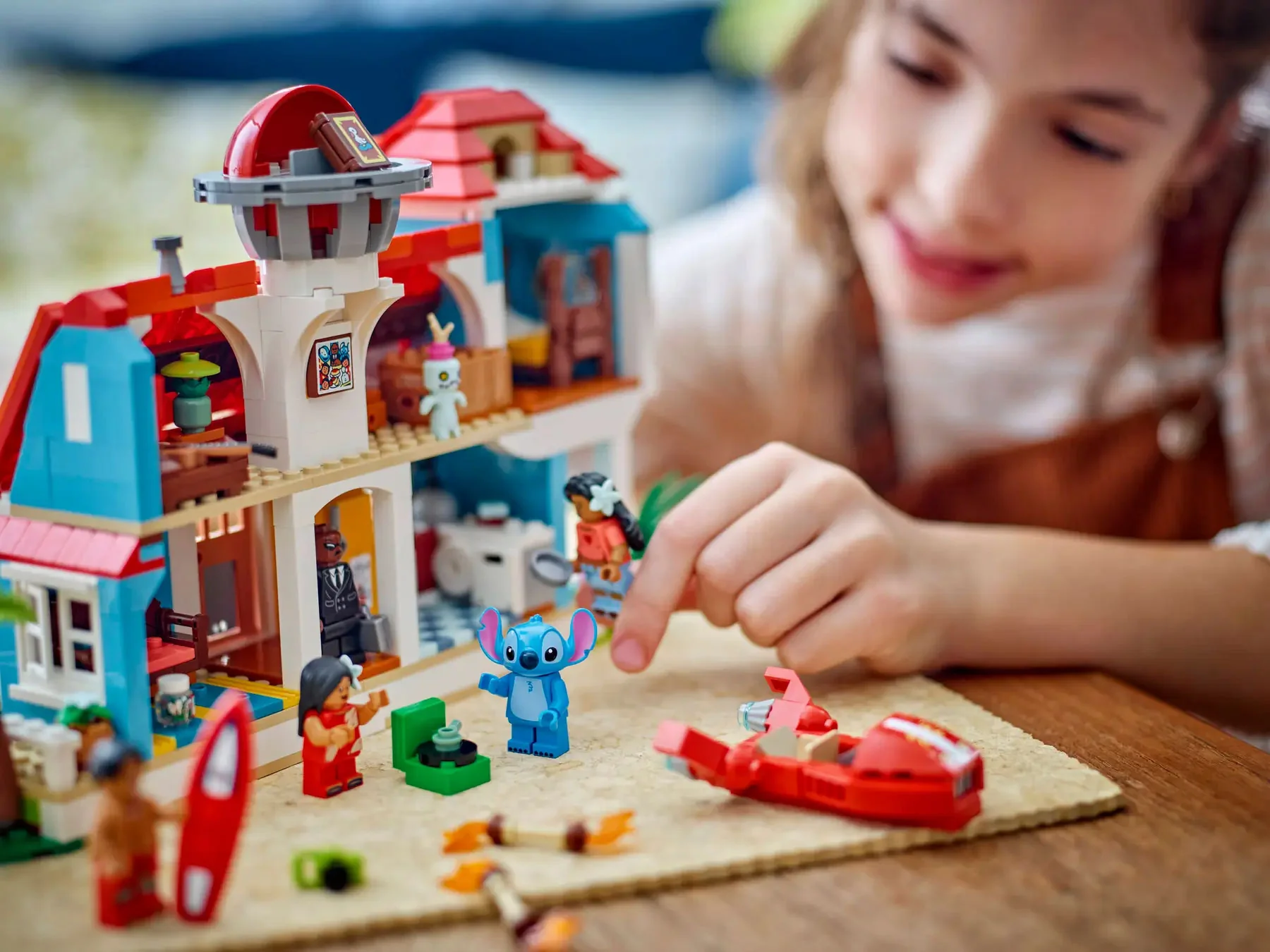 LEGO Lilo a Stitch a dom na pláži 43268