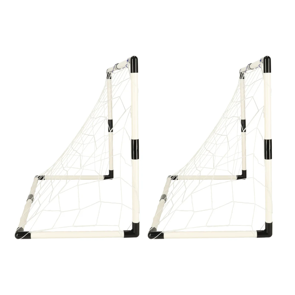 Mini futbalová bránka pre deti 3+ – sada 2× bránky, lopty, pumpa