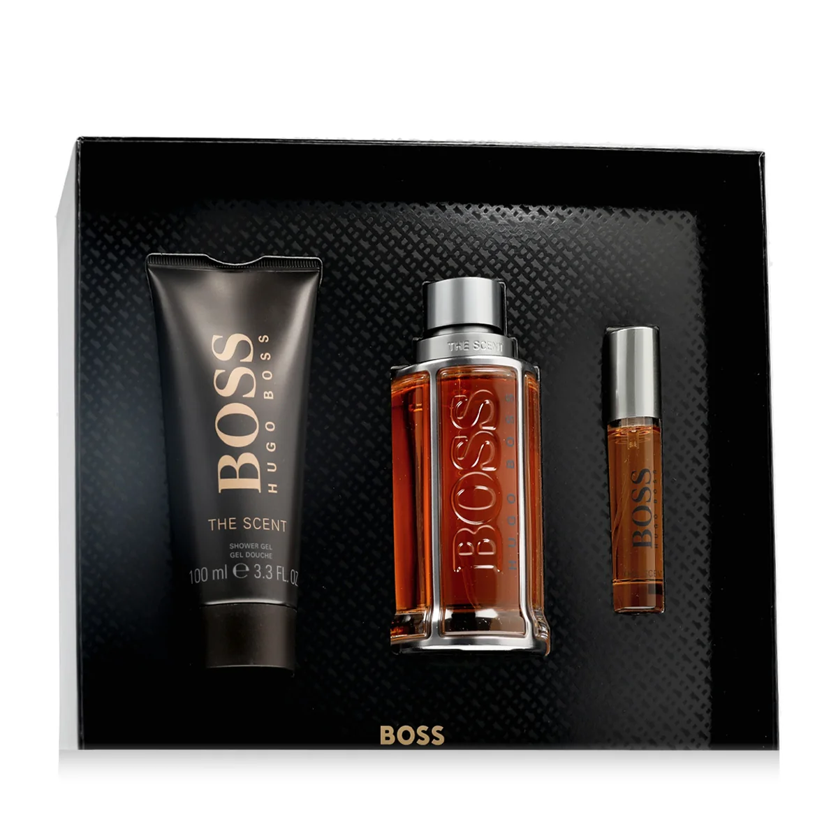 Hugo Boss The Scent For Him EDT 100 ml + EDT MINI 10 ml + SG 100 ml M
