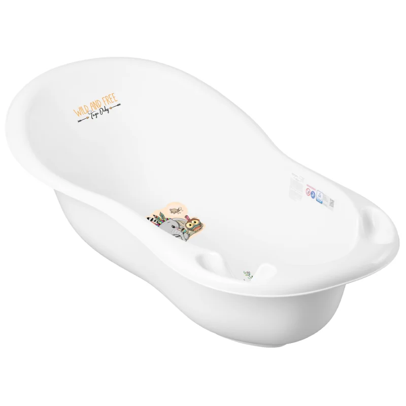 Tega Baby detská vanička veľká Malý Sloník 102 cm, biela