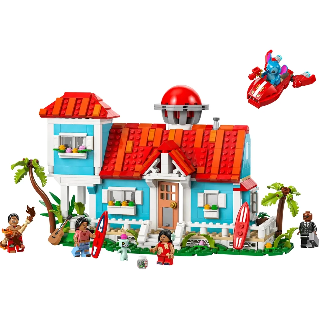 LEGO® Disney™ 43268 Lilo a Stitch a domček na pláži