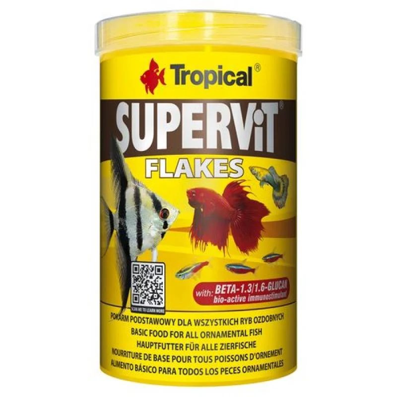 TROPICAL Supervit 1000ml/200g základné krmivo pre akváriové ryby 