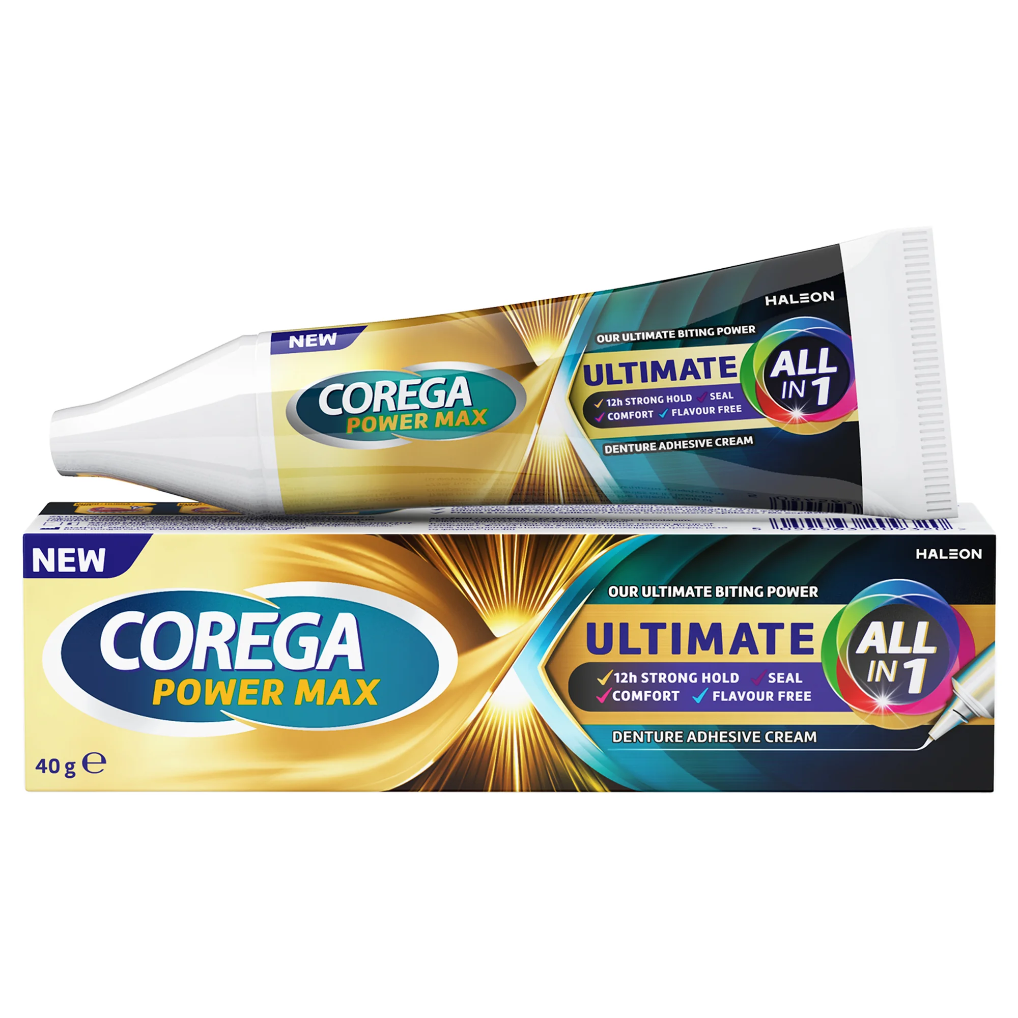 COREGA Power MAX Ultimate All in One 1×40 g, fixačný krém