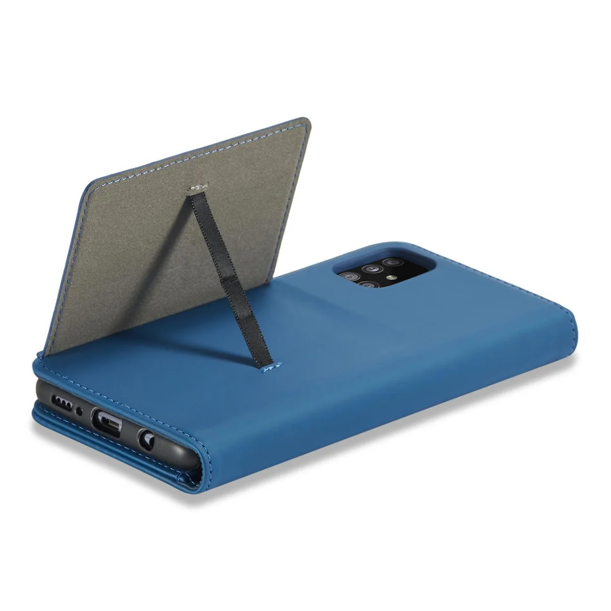 MG Magnet Card knižkové kožené puzdro na Xiaomi Redmi Note 11 Pro 4G/5G modré