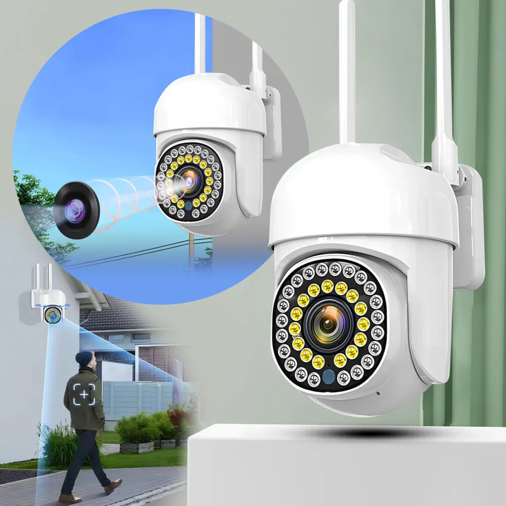MG Security kamera s funkciou otáčania 5Mpx WiFi IP HD