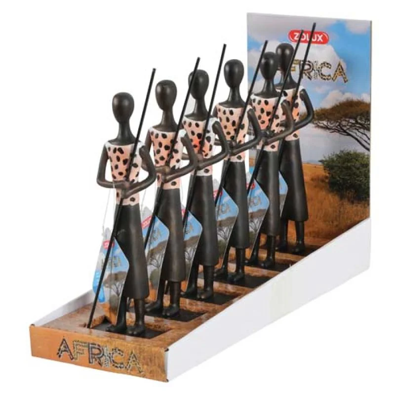 ZOLUX Dekorácia do akvárií s africkou tematikou- strážca L 75x37x265mm