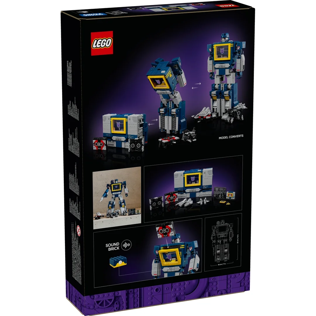 LEGO® Icons 10358 Transformers: Soundwave