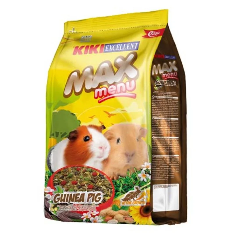 KIKI MAX Menu Guinea Pig 1kg krmivo pre morčatá