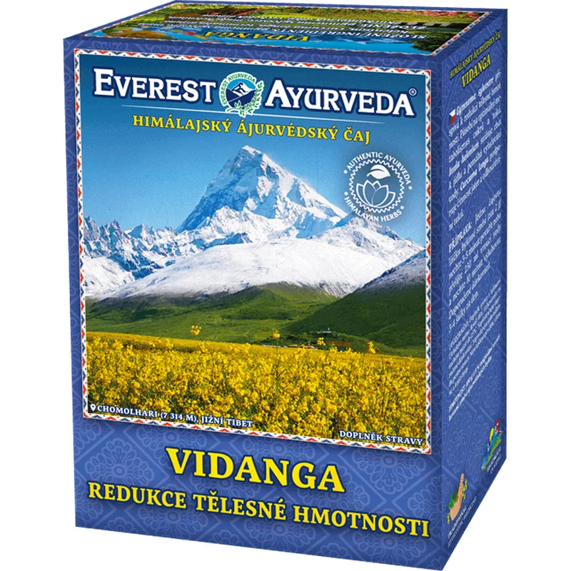 Ajurvédsky čaj Vidanga (2×100g) DUO pack 1+1