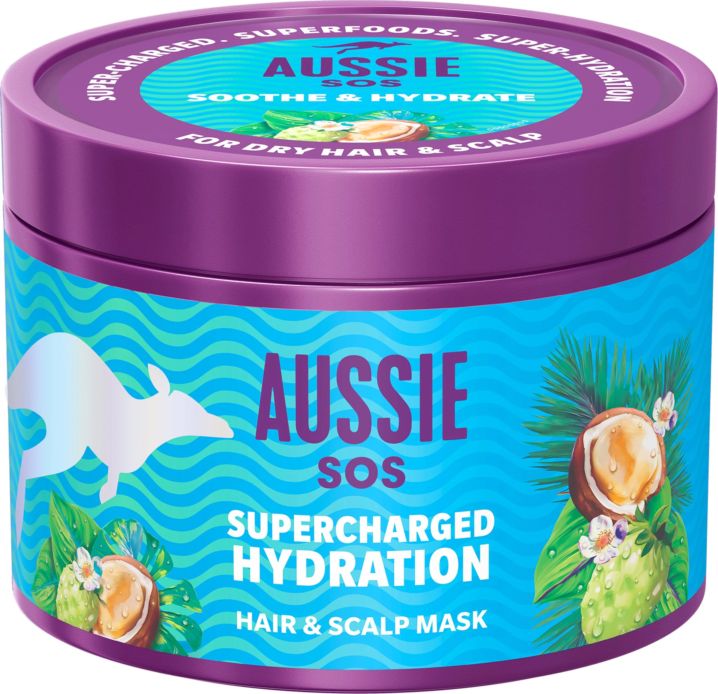 Aussie SOS Supercharged Hydration Maska 1×500 ml, maska na vlasy